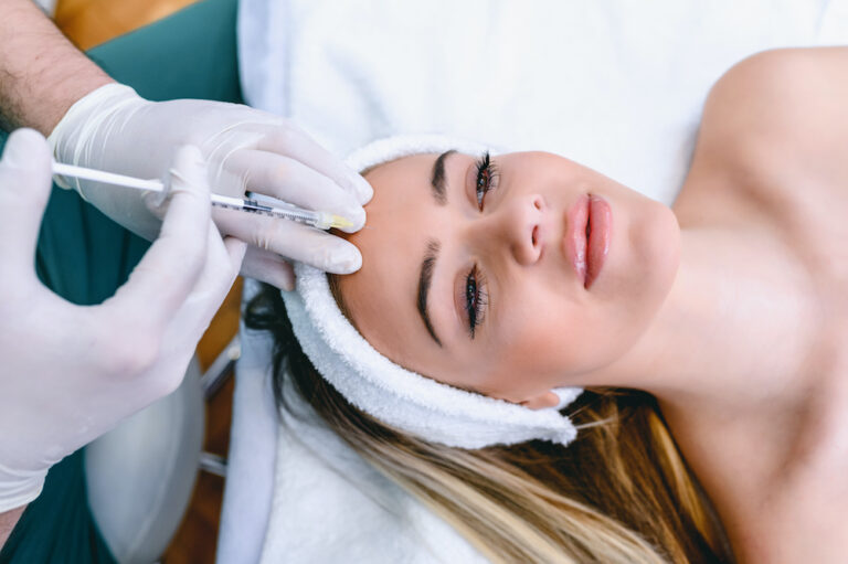 Afbeelding van behandeling Botox tegen migraine