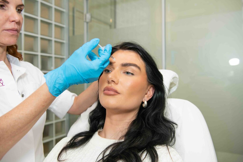 botox voorhoofd